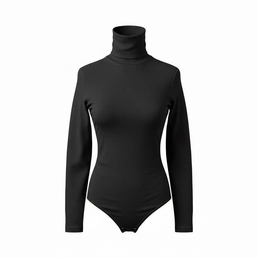 Wolford Colorado Women's Long-Sleeve Bodysuit Black XS. Retail $315.